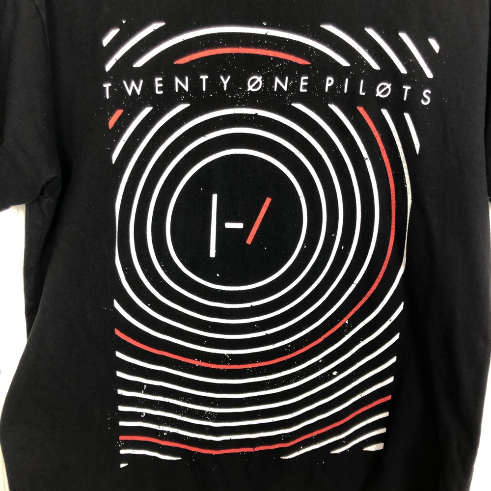 Twenty One Pilots Graphic Band Tee Sz L - Picture 3 of 5